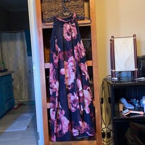 Midnight Evenings NY Formal Dress in Dark Navy